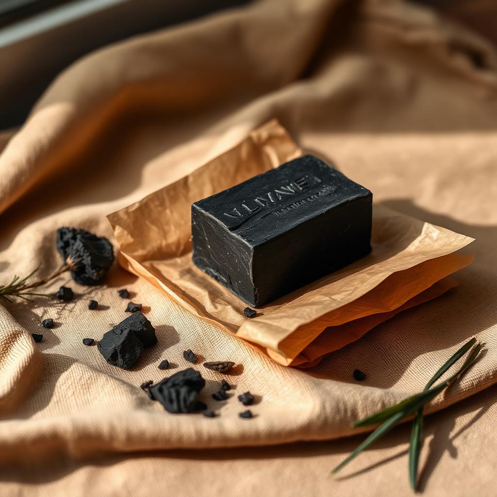 Activated Charcoal Soap by Bebia Organics